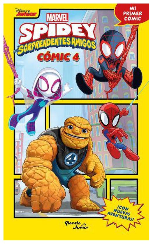 spidey y sus sorprendentes amigos. cómic 4 - marvel