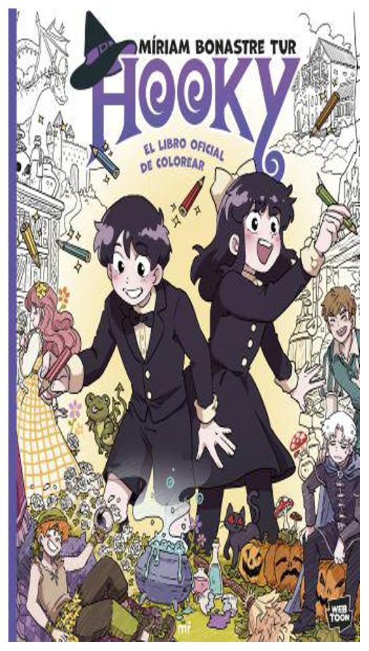 hooky. el libro oficial de colorear - míriam bonastre Tur
