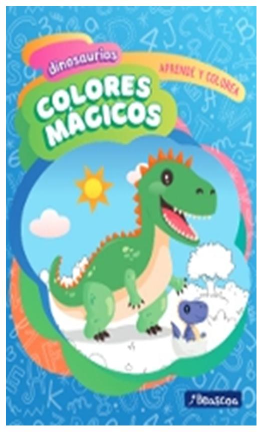colores magicos dinosaruios - anónimo