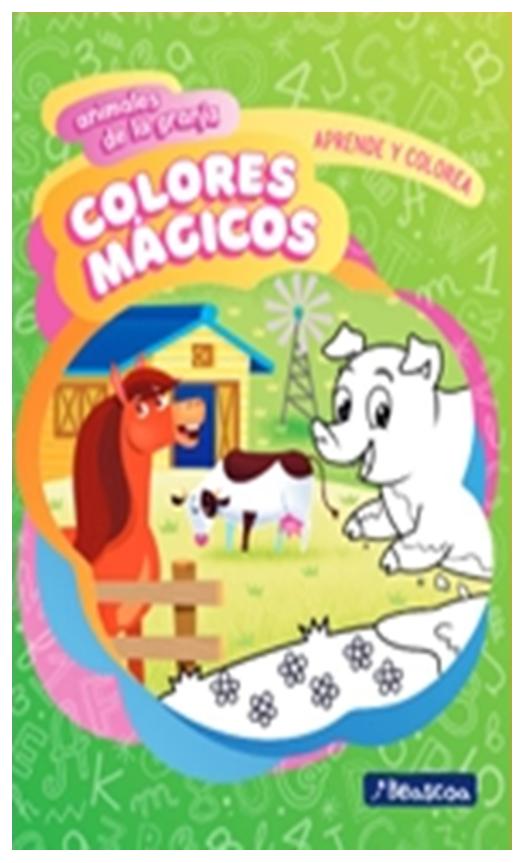 colores magicos animales de la granja - anónimo