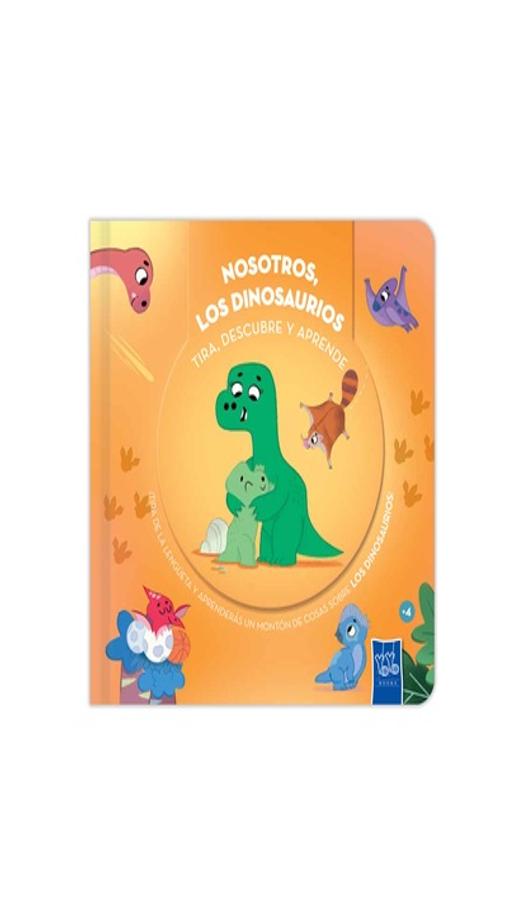 tira, descubre y aprende: nosotros, los dinosaurios - los editores de YOYO