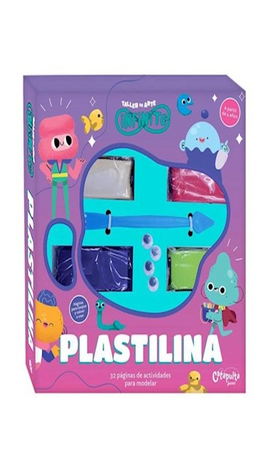 taller de arte infinito: plastilina - planeta junior
