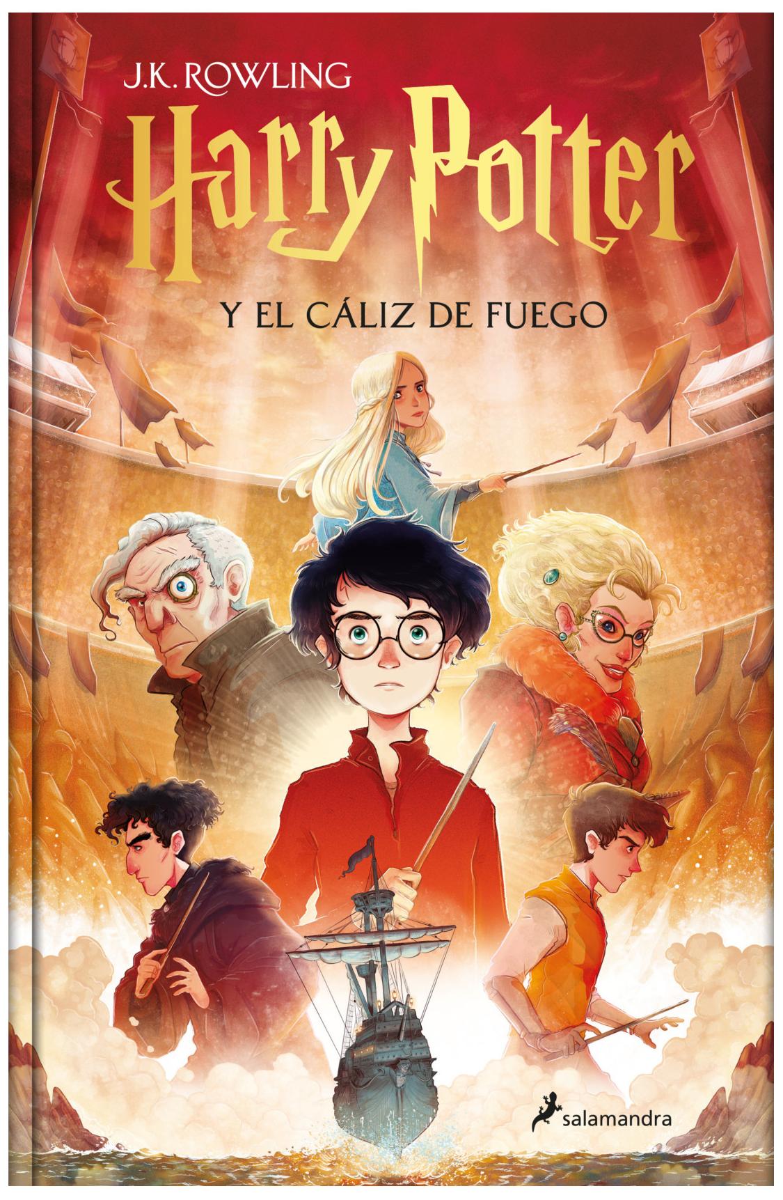 harry potter y el caliz de fuego (relanz - j.k. rowling