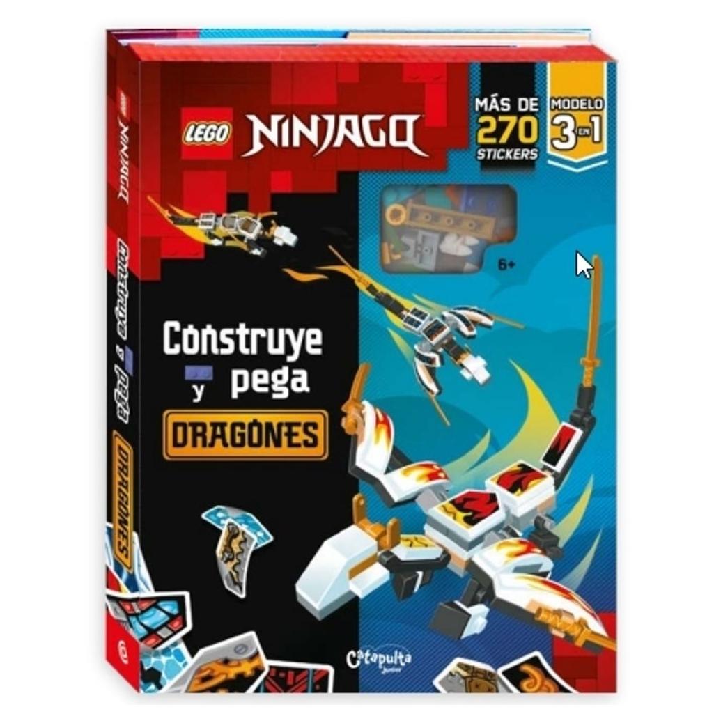 lego construye y pega ninjago - lego