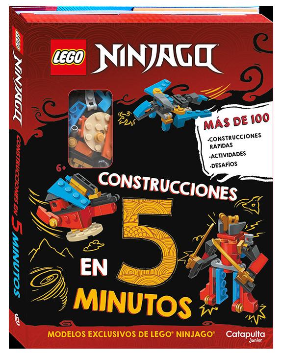 lego - ninjago construcciones en minutos - lego books