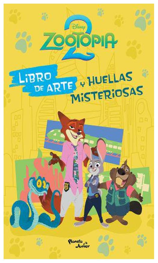 zootopia 2. libro de arte y huellas misteriosas - disney