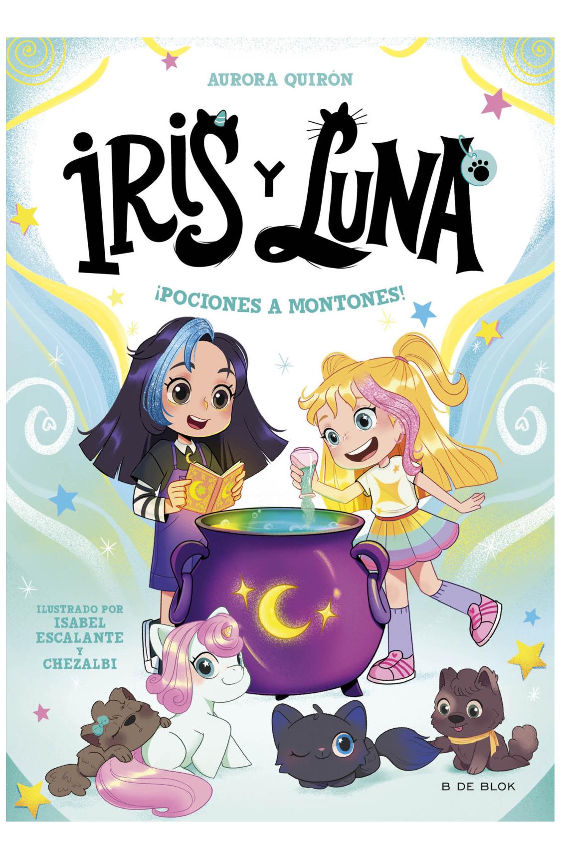 iris y luna: cuidadoras de cachorritos mágicos 2 - ¡pociones a montones! - aurora quirón