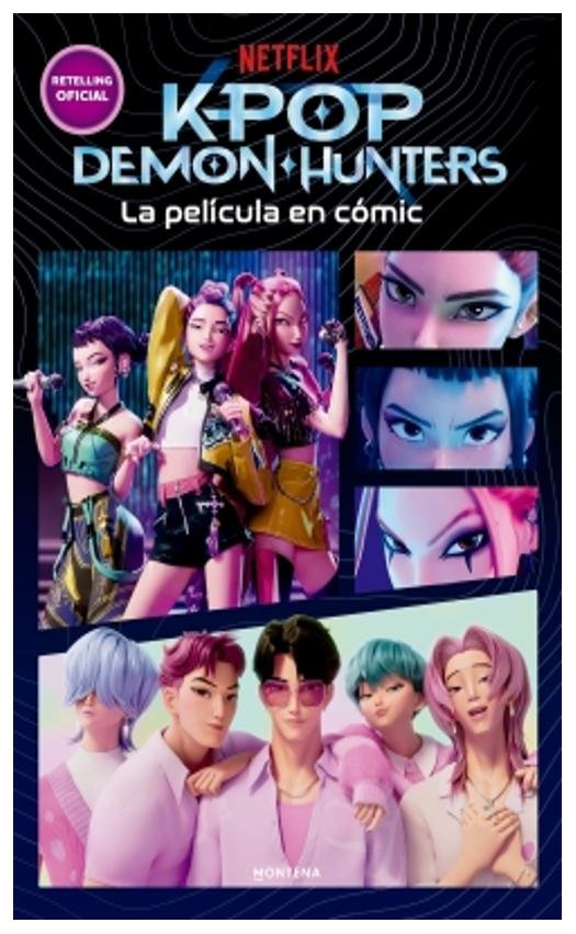 kpop demon hunters: la pelicula en comic - netflix