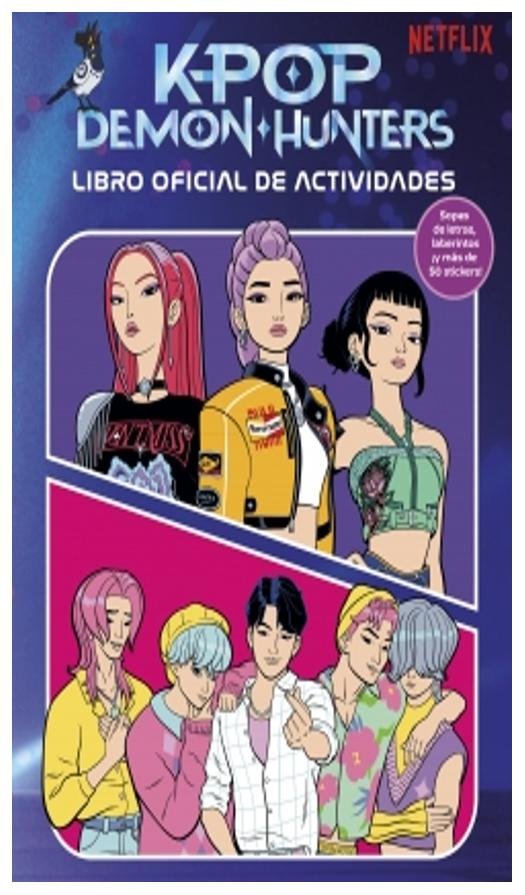 kpop demon hunters: libro oficial de act - netflix